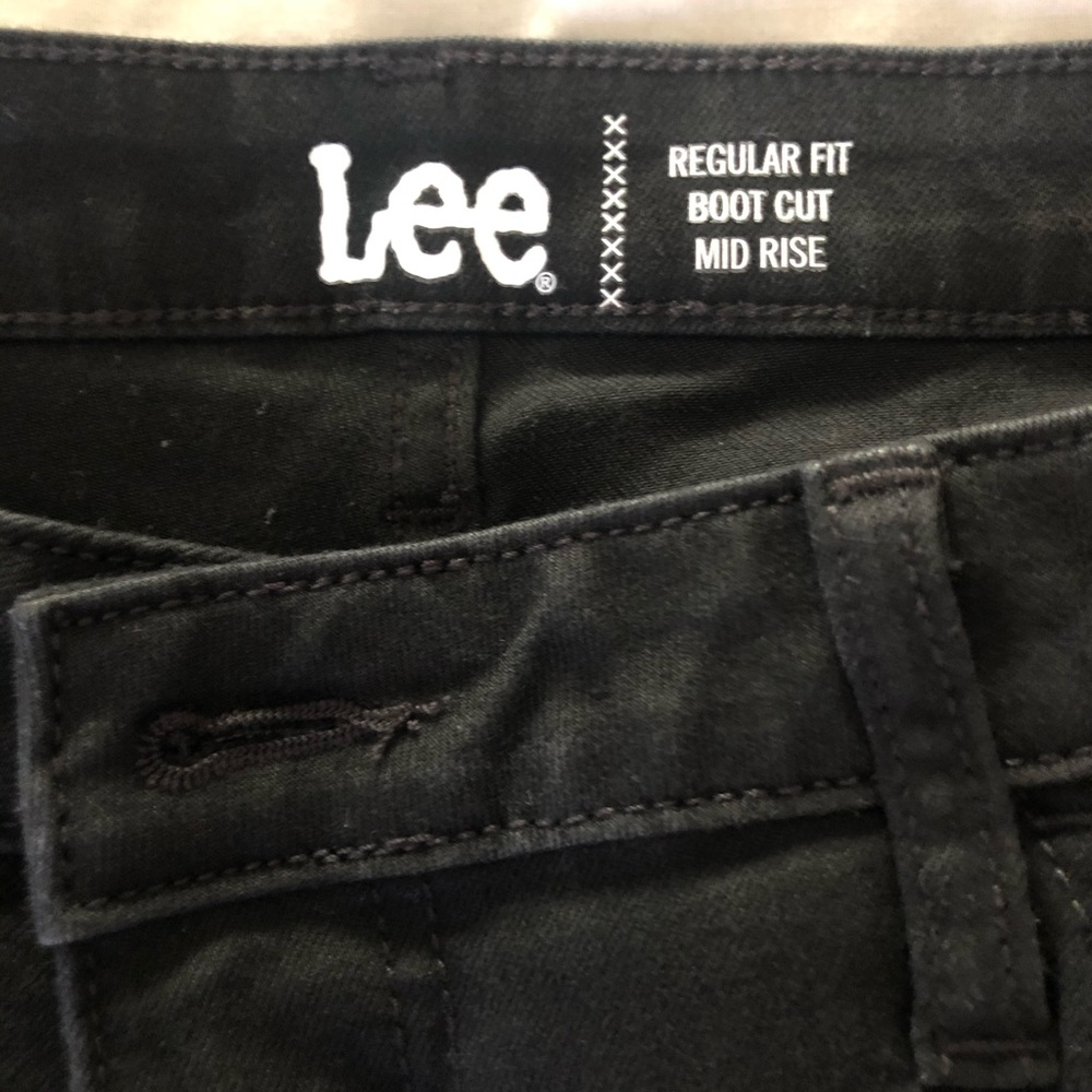Black Lee Jeans 2 Pair worn once